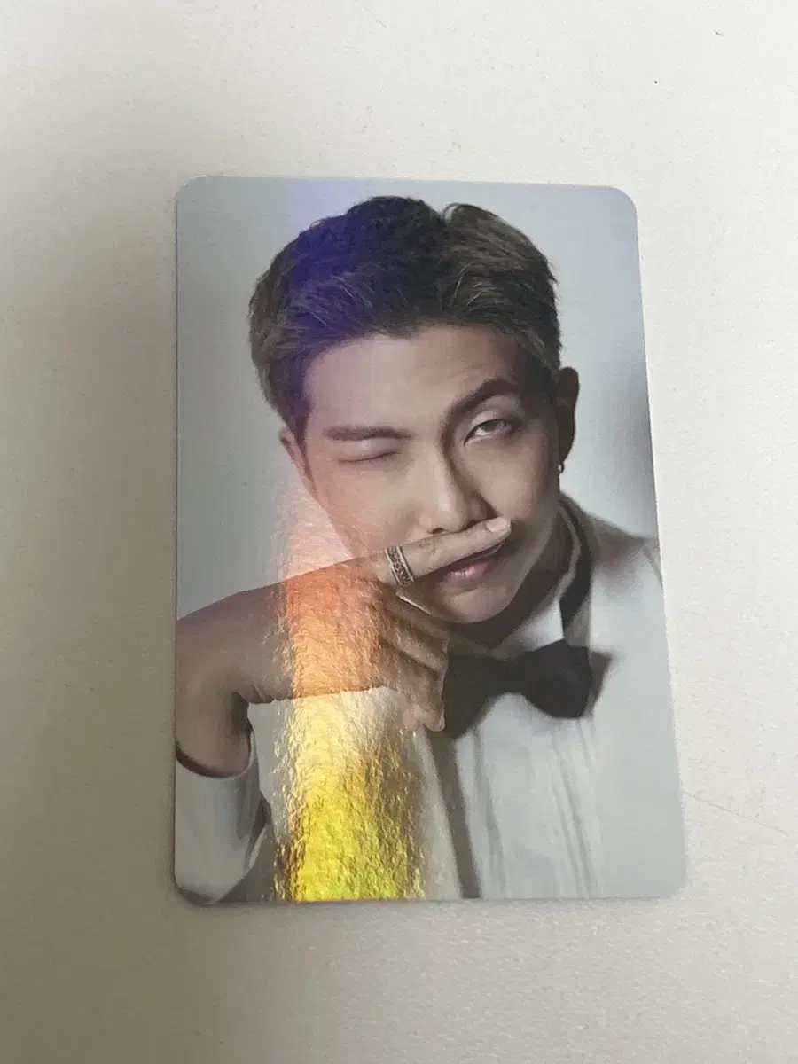 BTS kim namjoon RM Thefect Photocard