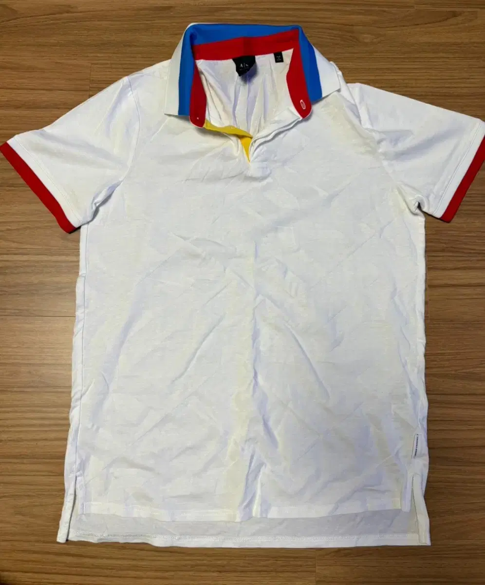 A/X Armani Exchange White Polo Shirt