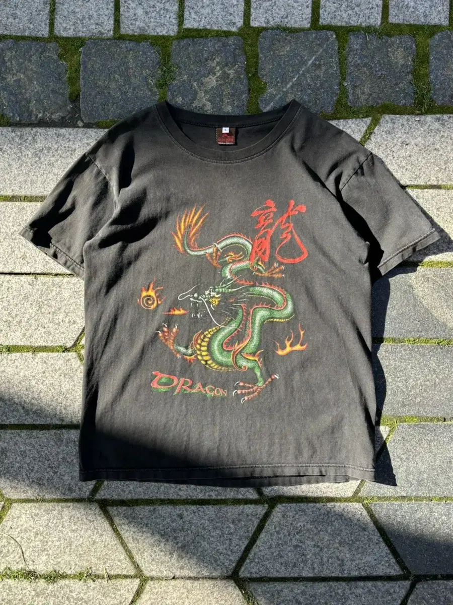 Zephenies Vintage School Dragon T-Shirt