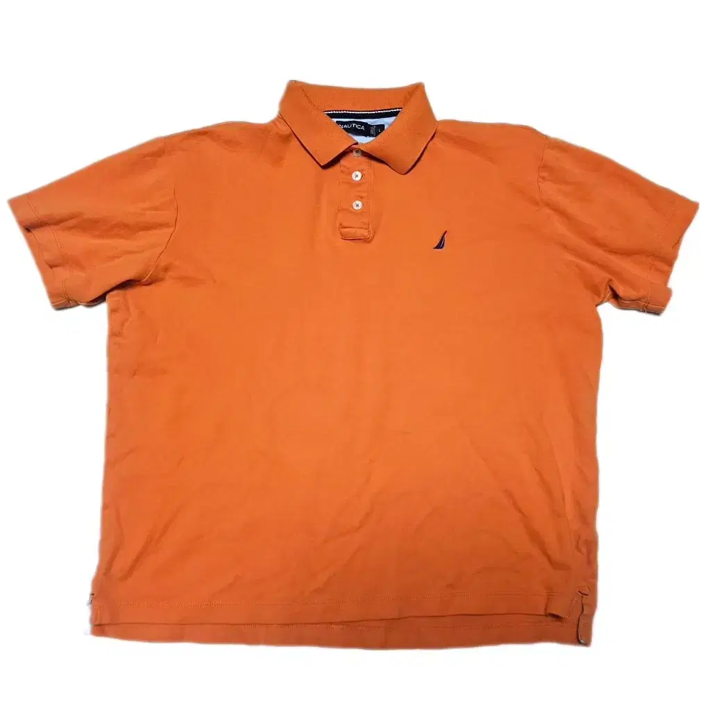 Nautica Orange Vintage PK Short Sleeve T-Shirt