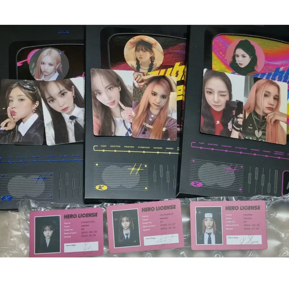 Kep1er unsealed album photocard included (poster o)