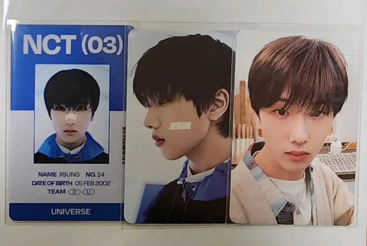 NCT NCT Universe ID kard Photo Card Set jisung photocard Full Set