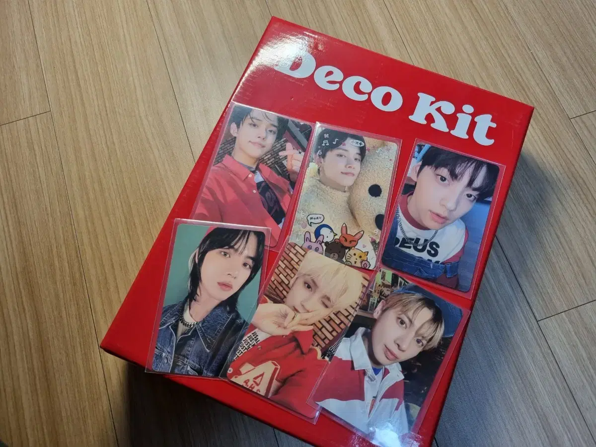 TXT Deco Kit full set Includes Photocard