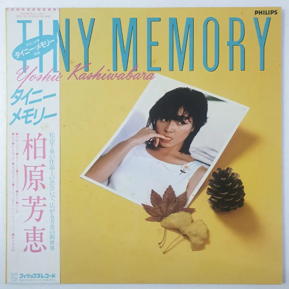 (시티팝/LP) 카시와바라 요시 - Tiny Memory