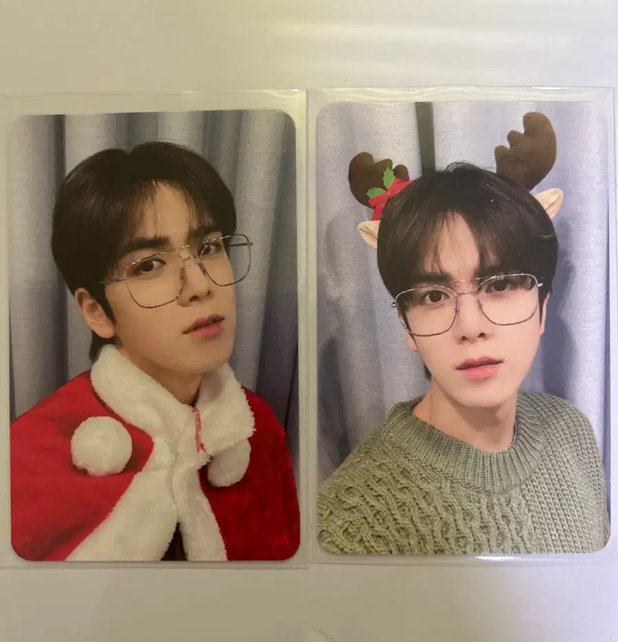 The Boyz younghoon Christmas photocard makestar Bulk WTS