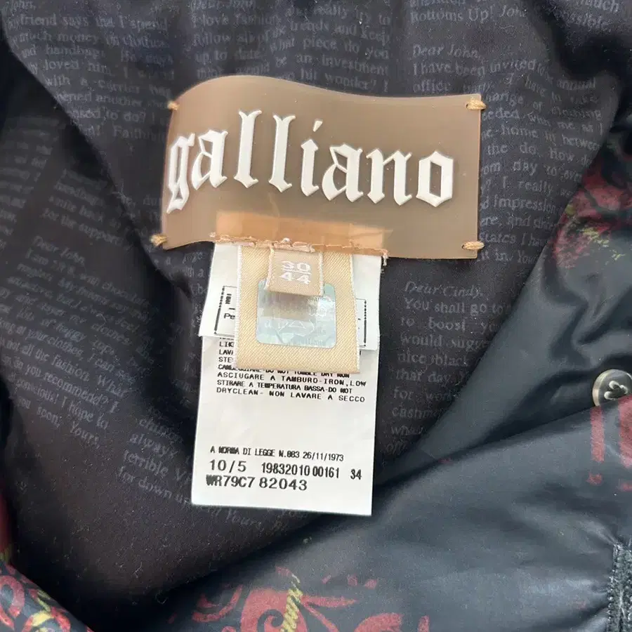 John Galliano Coat