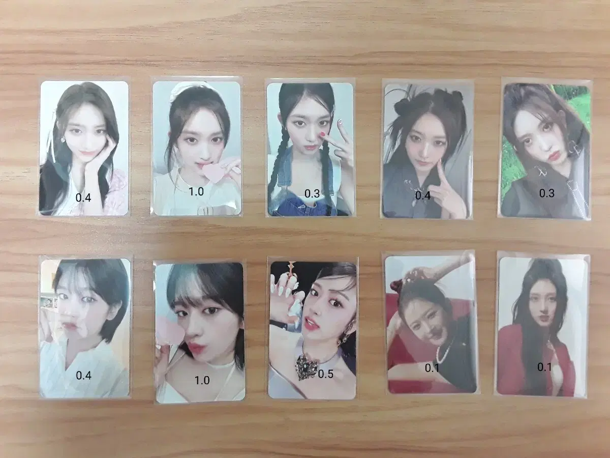 ive photocard sig/sig ssq/i.m. jewelry/switch,min alpo/minssq