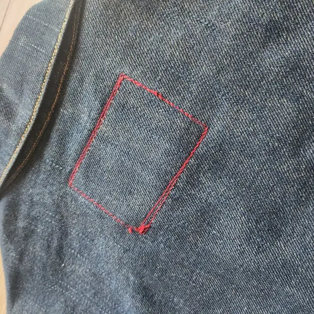 정품 LEVIS RED Guy's DENIM ZIP UP-S