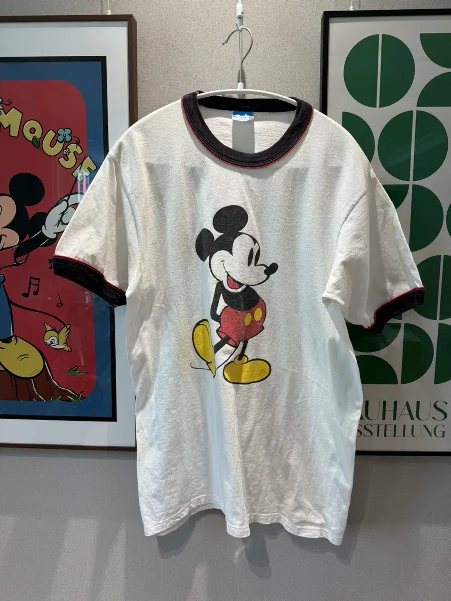 Vintage  Mickey Mouse T-Shirt(링거티셔츠)