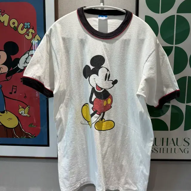 Vintage  Mickey Mouse T-Shirt(링거티셔츠)