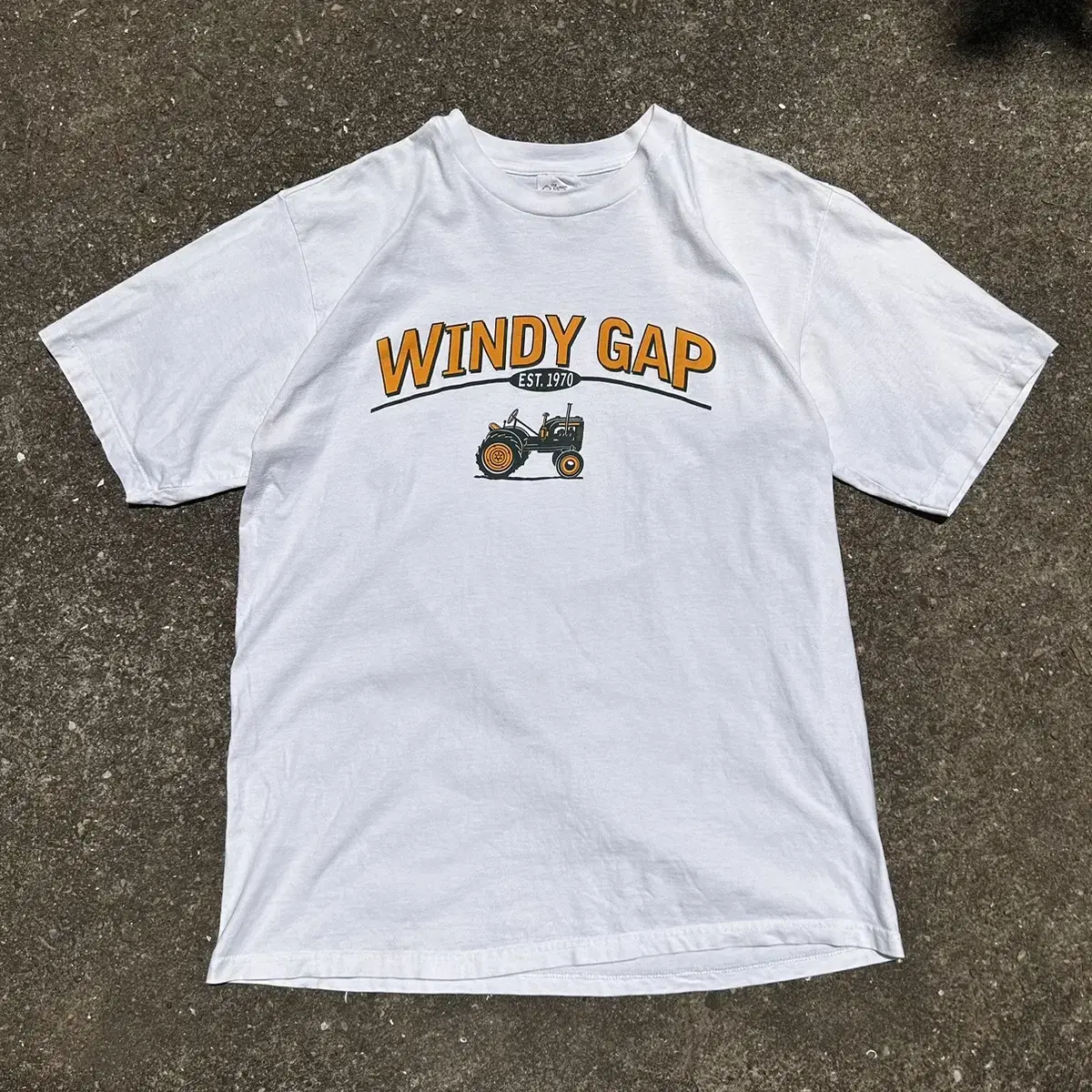 빈티지 USA Windy Gap 티셔츠