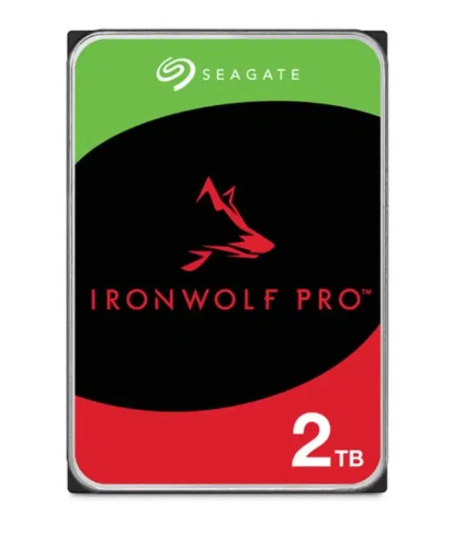 씨게이트 HDD IronWolf Pro 2TB 미개봉 팔아요