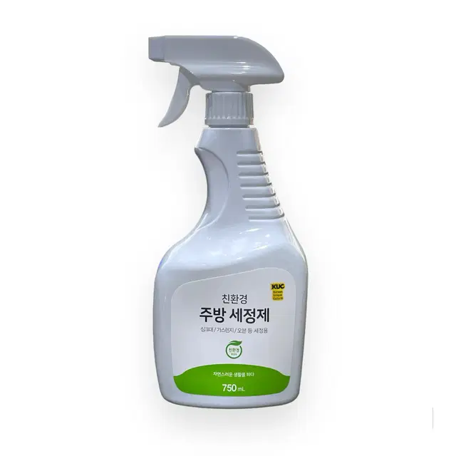 KUC 친환경 주방 세정제 750ml 싱크대 가스렌지 오븐등 청소용품