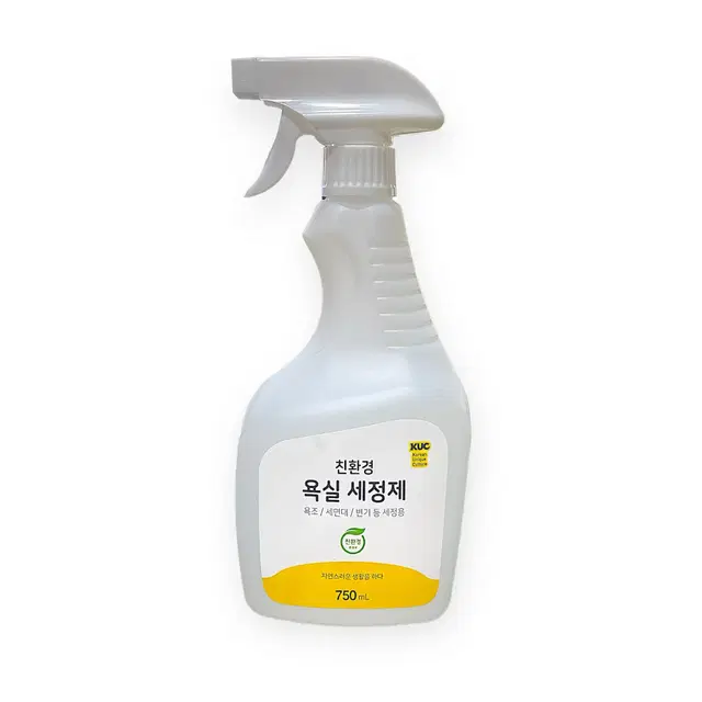 KUC 친환경 욕실 세정제 750ml 욕조 세면대 변기등 청소용품