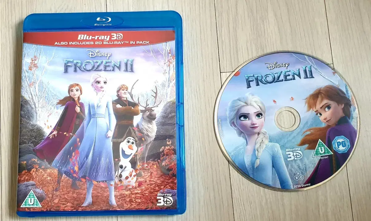 겨울왕국2.Frozen2.3D 블루레이.한글자막없슴