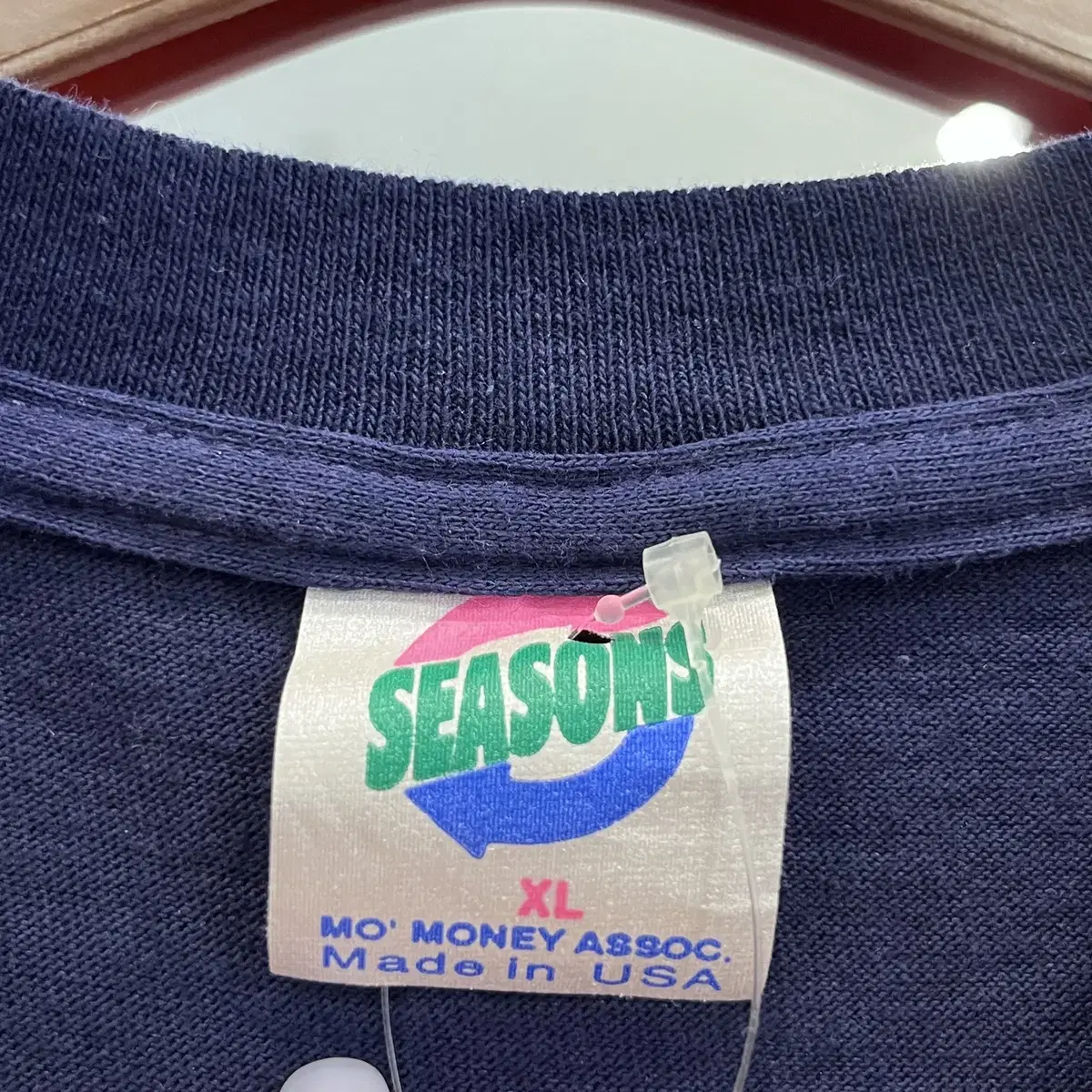 90s Seasons 빈티지 프린팅 반팔 티셔츠 made in USA