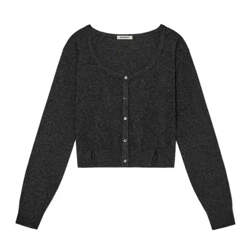 글로니 PEGGY WOOL CASHMERE KNIT CARDIGAN