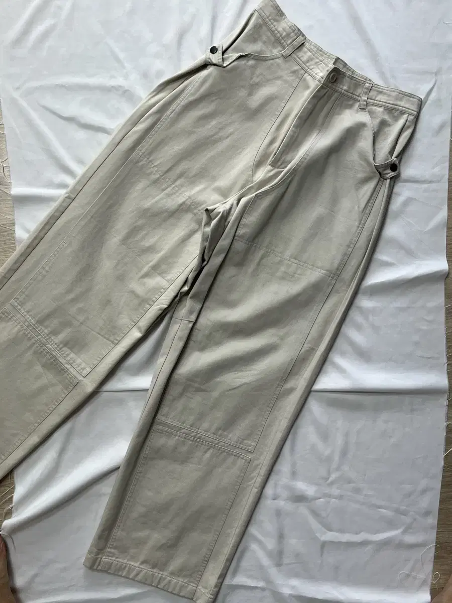 0) Noon UTILITY CARPENTER PANTS Light Gray