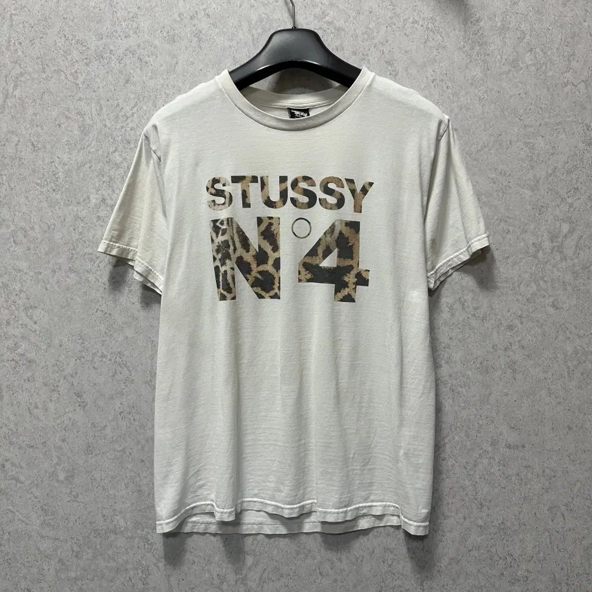 95 Stussy Leopard N4 Short Sleeve T-Shirt