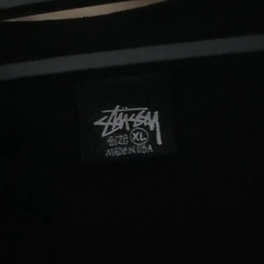 스투시 stussy x 아워레가시 our legacy 티셔츠 XL 블랙