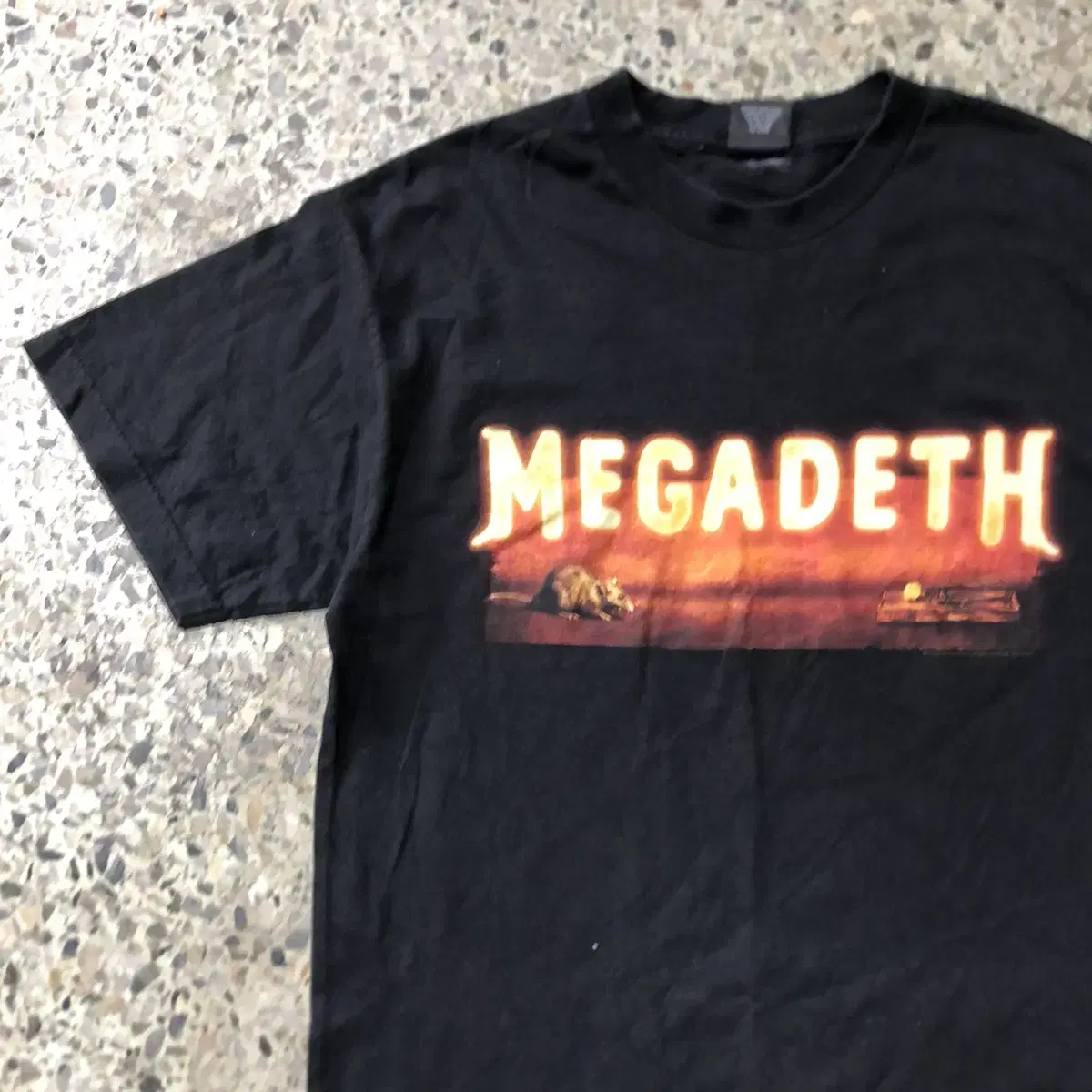 [L] 90s Megadeath 메가데쓰 밴드티 반팔티