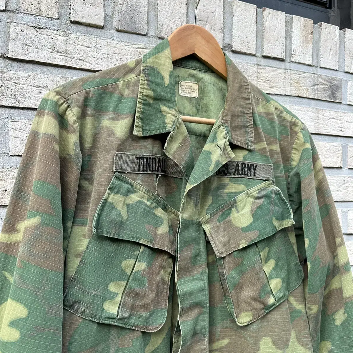 60s US Army ERDL Jungle Fatigue Jacket