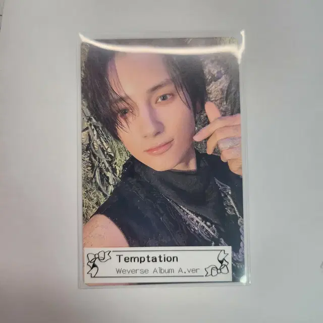 투바투 템테이션 위버스A 휴닝카이 포카 temptation