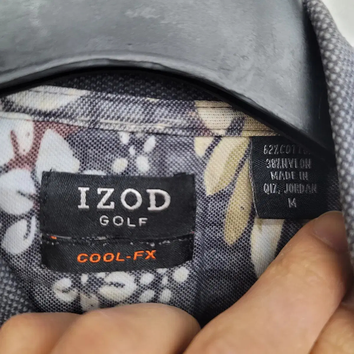 [100/L] IZOD GOLF 패턴 반팔 카라티 팝니다.