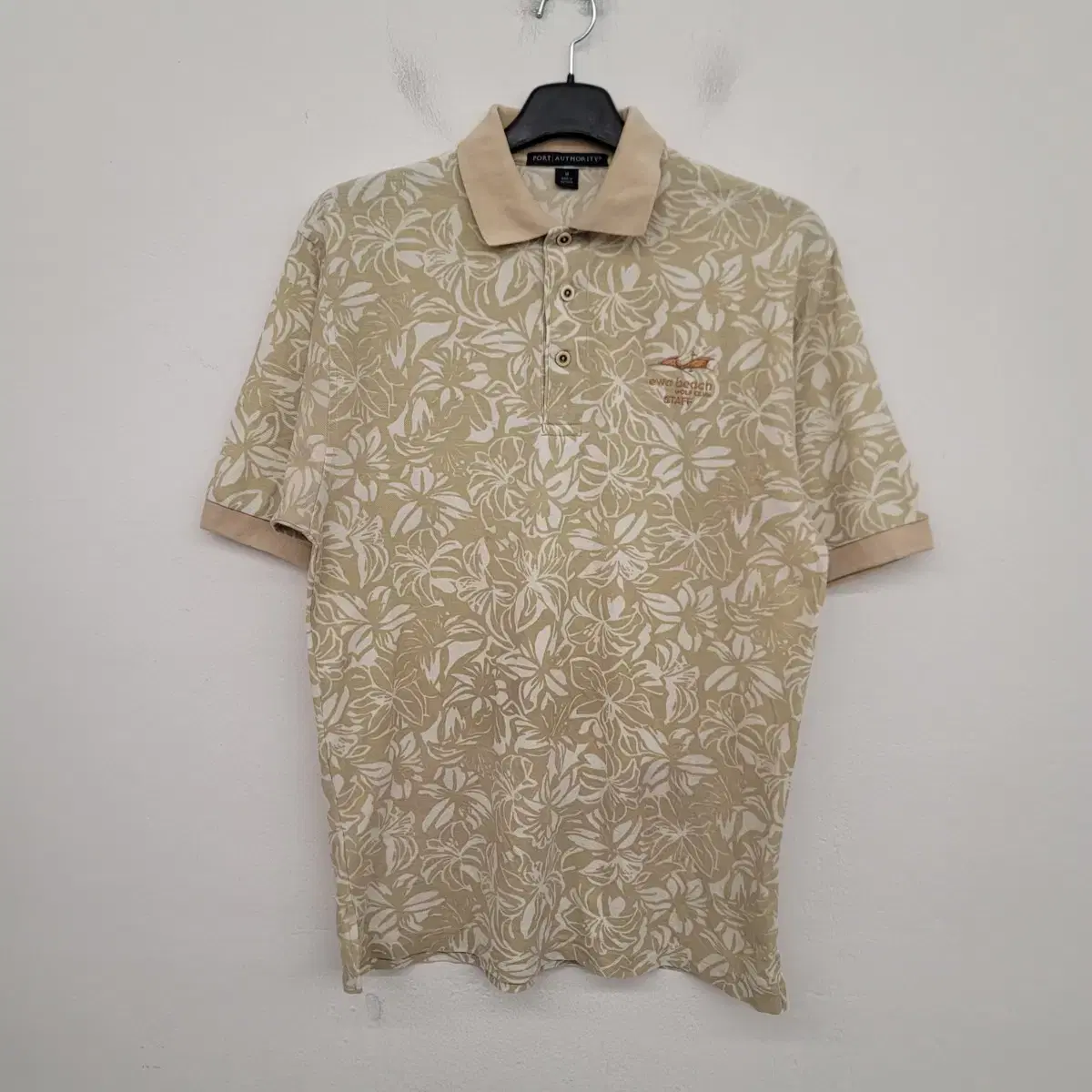 [100/L] PORT AUTHORITY pattern short sleeve karati for sale.