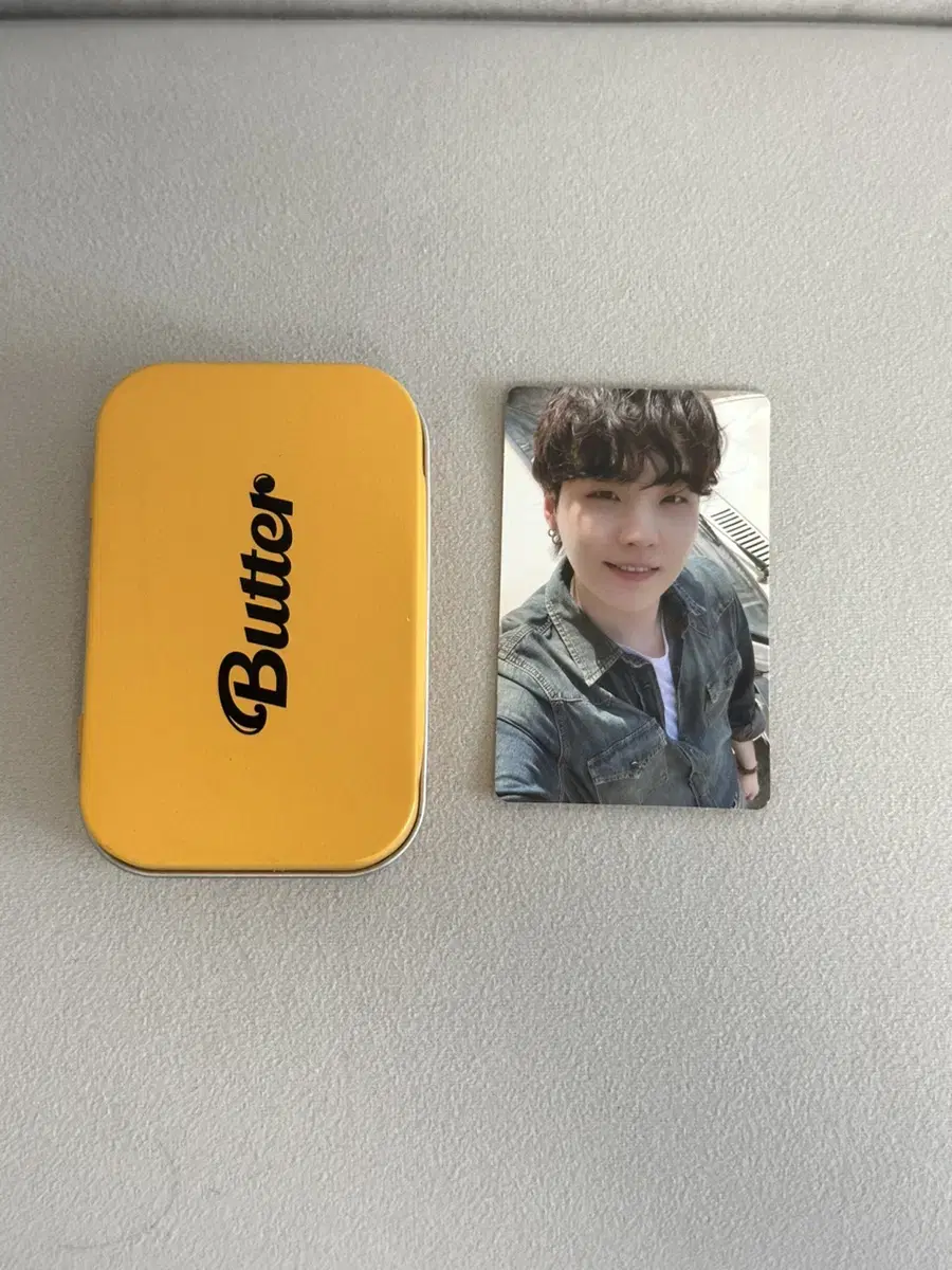 bangtan butter photocard yoon suga tinke included