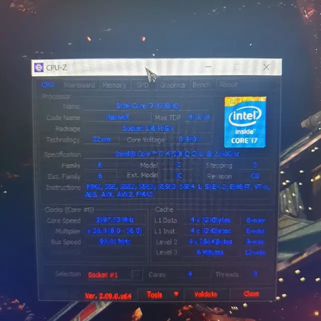 Notebook Msi g62 Apache Pro