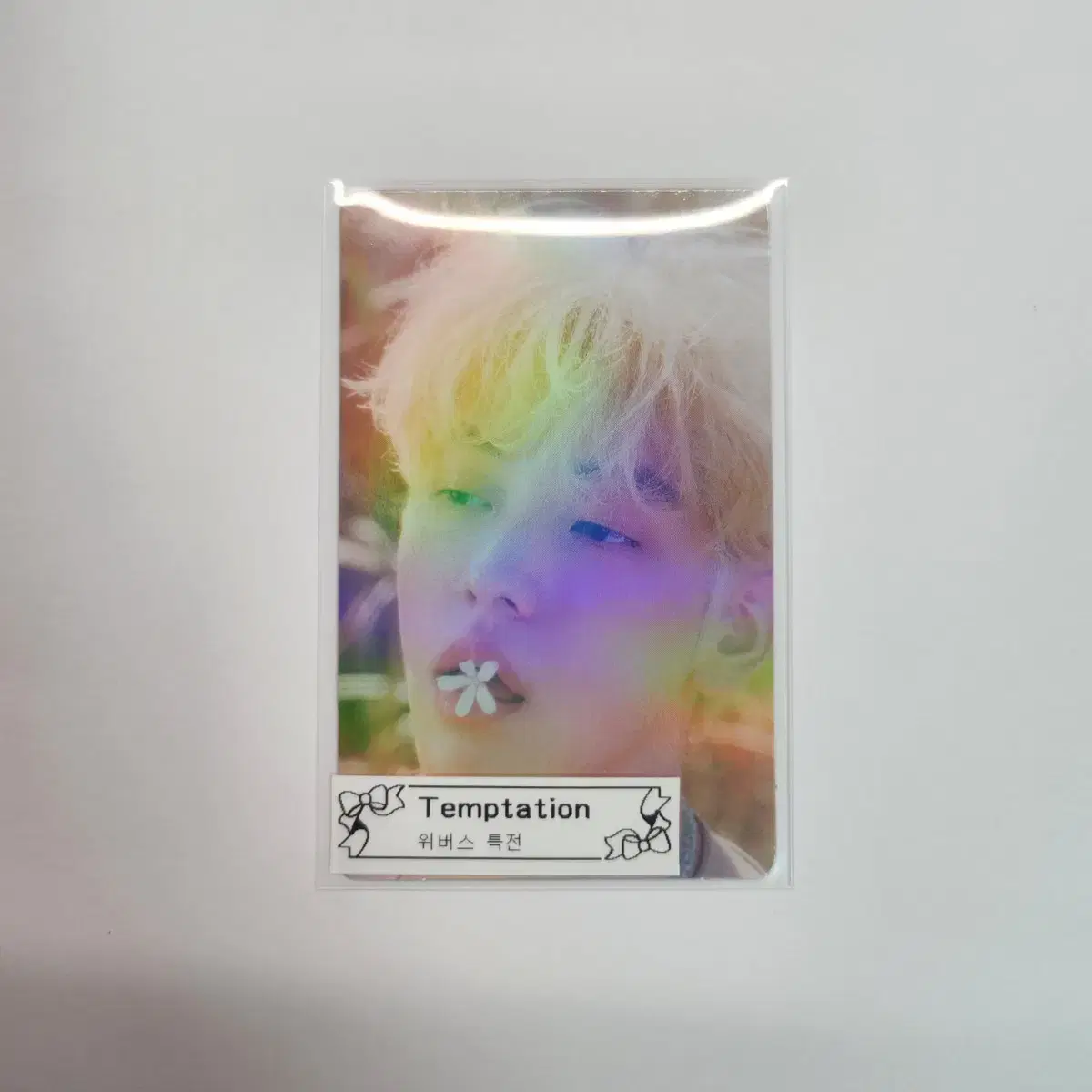 txt temptation weverse pre-order benefit soobin photocard temptation