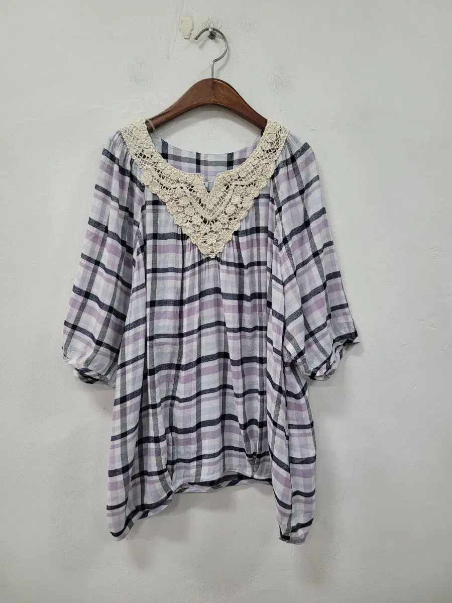 Corsair check blouse