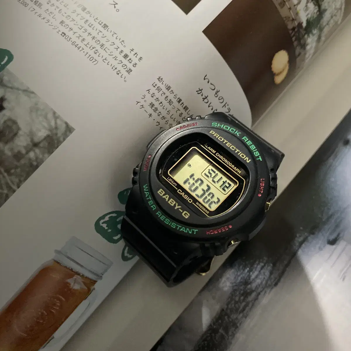 지샥 DW- 5700TH 크리스마스 에디션 손목시계 풀박