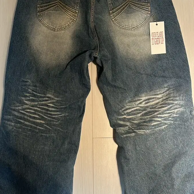 [XL] ETCE WASHED BAGGY JEAN II (BLUE)