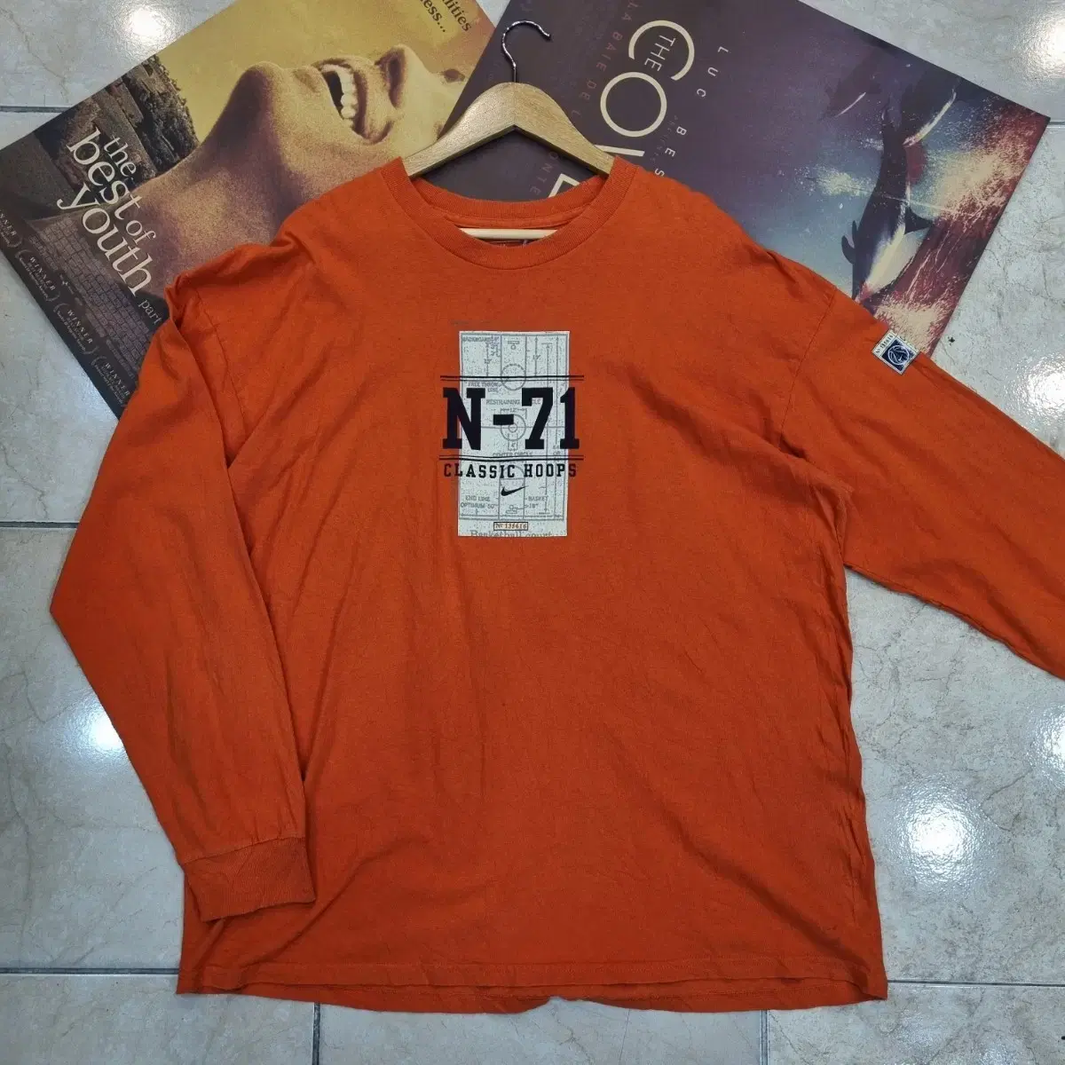 나이키 클래식 N-71 긴팔티 XL