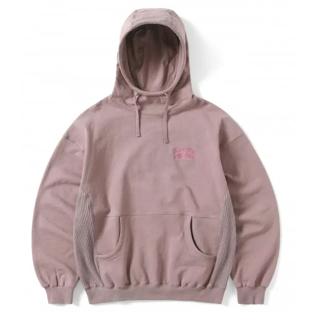 디스이즈네버댓 Paneled Hoodie Dusty Pink