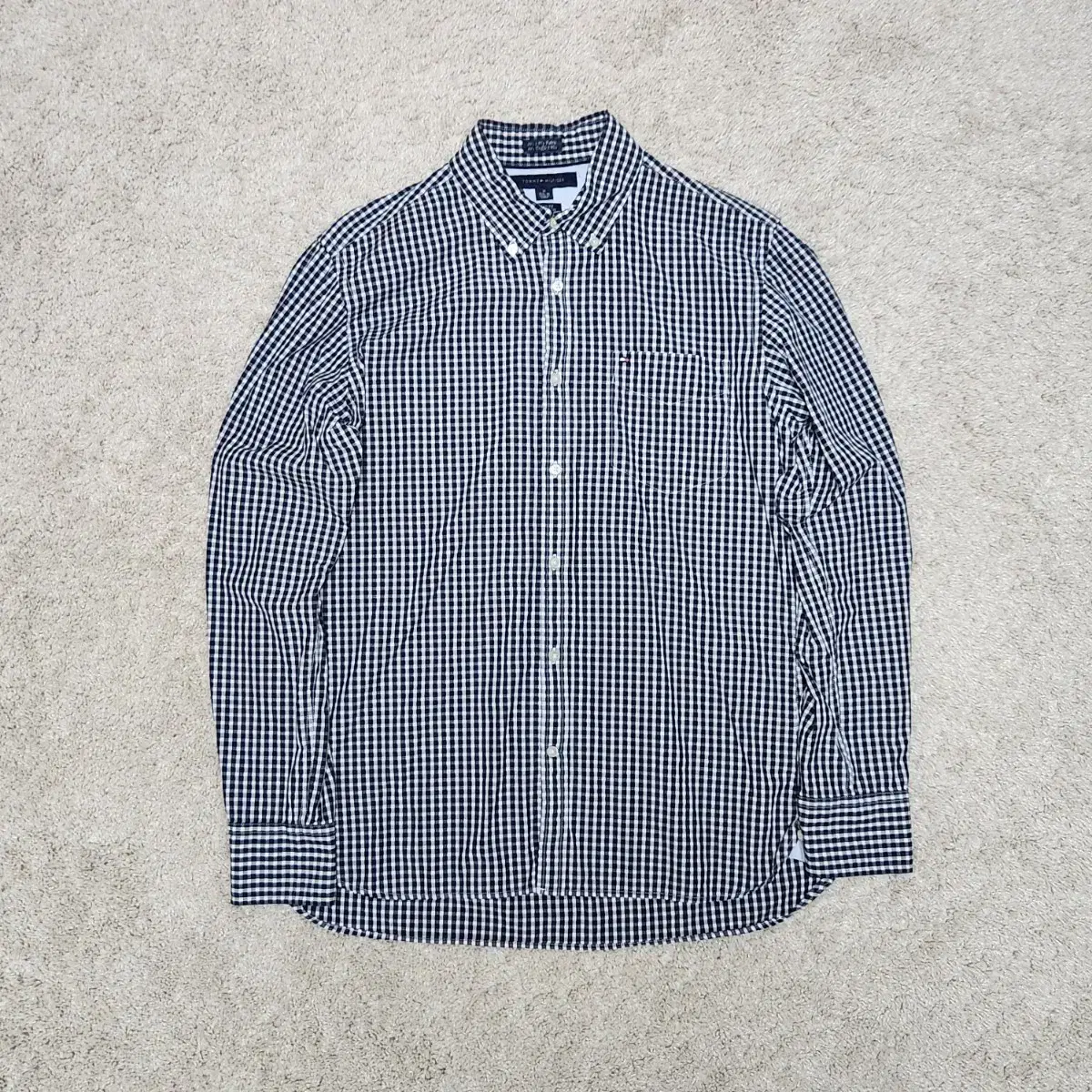 Tommy Gingham Check Shirt M