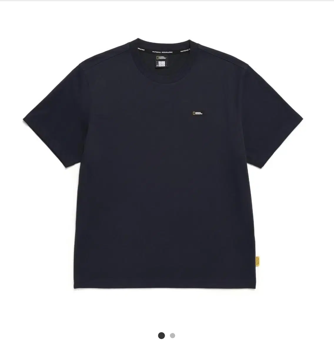 [L]National Geographic Neody Small Logo Short Sleeve T-Shirt New