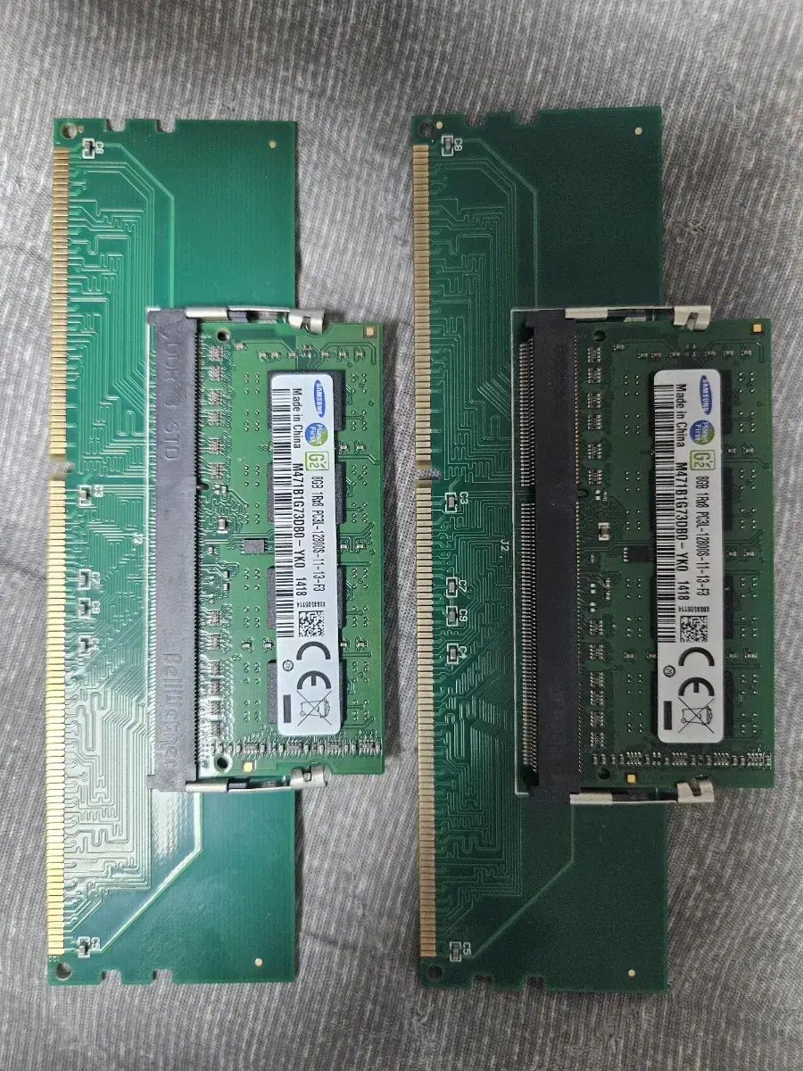 노트북 ddr3 1600 8G 2,개