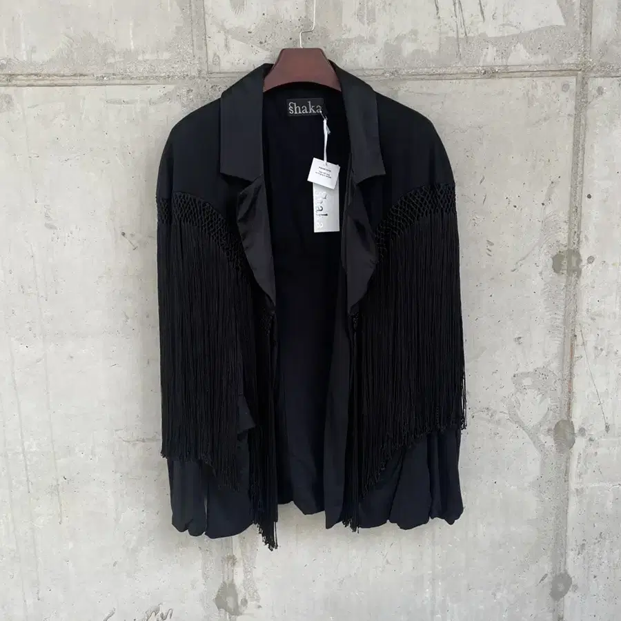 Vtg Shaka fringe jacket