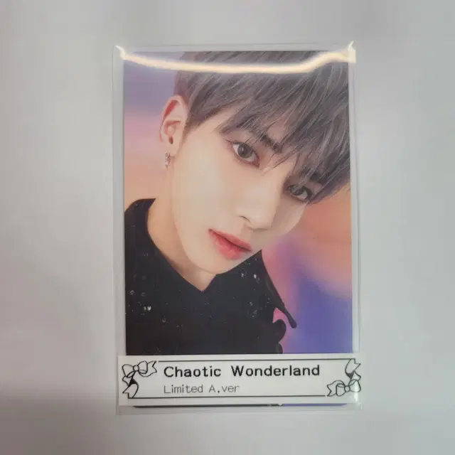 투바투 카오틱 원더랜드 리미티드A 태현 포카 txt limited