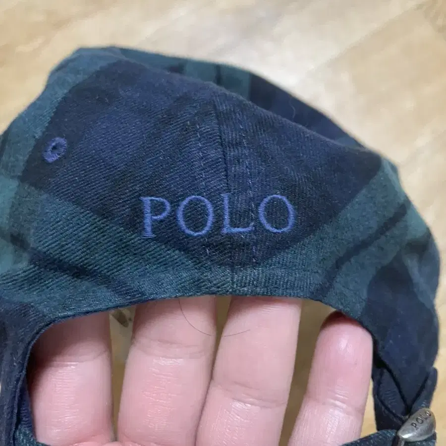 폴로 빔즈 체크 캡 polo beams cap