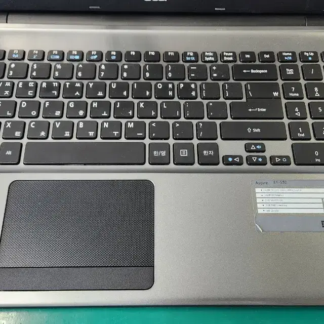 ACER ASpire E1-532 부품용 노트북