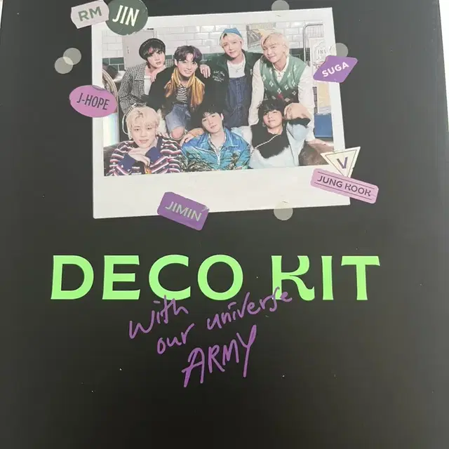 방탄소년단 데코키트 BTS DECO KIT