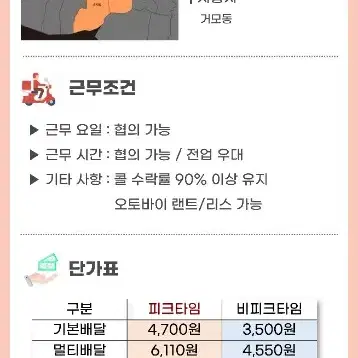 쿠팡이츠 플러스  안산서부지사  기사분 모십니다 배달 오토바이