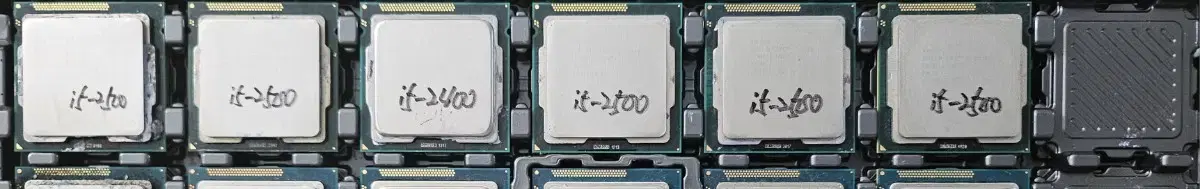 [예약] i5 2세대 cpu(i5-2500,i5-2400) 6개 일괄