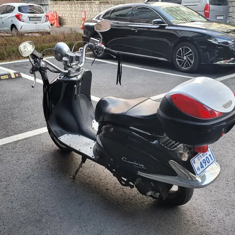 카빙 125CC 클래식 스쿠터 판매합니다