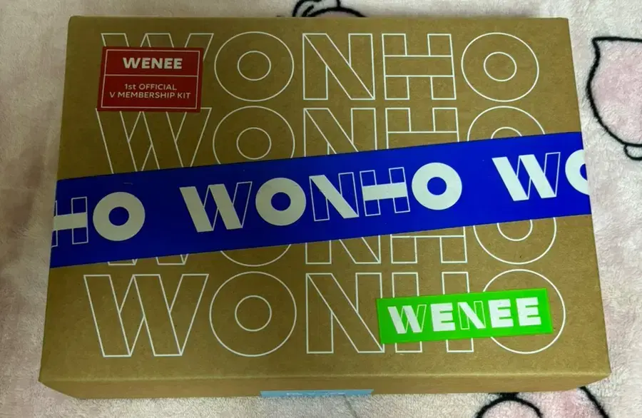 Wonho Lee winnie Fan Club 1 Kit