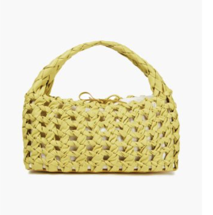 danse lente lola woven leather bag 덩스런트